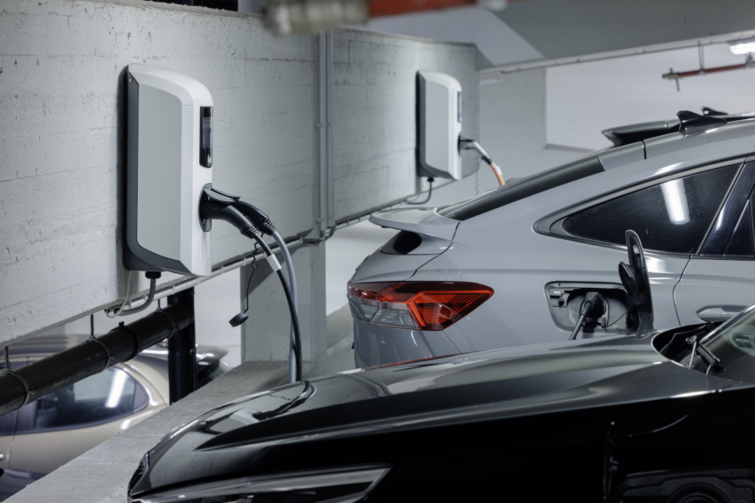 Electric cars charging
